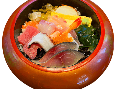 写真ランチちらし寿司